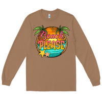 Toasted Coconut beach please Long Sleeve Tee - Jasminsmagicworld