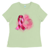 Matcha breast cancer custom name Ladies Tee - Artiststas