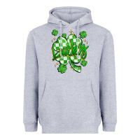Heather Grey lucky Heavyweight Hoodie - Artiststas