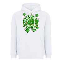 White lucky Heavyweight Hoodie - Artiststas