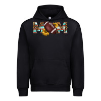 Black american football mom Urban Hoodie - BarkalooDesign