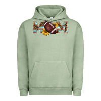 Pigment Oil Green american football mom Urban Hoodie - BarkalooDesign