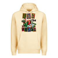Pina Colada Rex The Halls Premium Hoodie - FaDigitalArtStudio