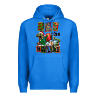 True Royal Rex The Halls Premium Hoodie - FaDigitalArtStudio