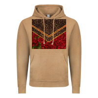 Vintage Camel red roses with leopard Vintage Hoodie - TumblerDesignByShophia