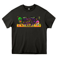 Asphalt thick and a treat libbey glass Heavy Core Tee - BundleAndBundleShop
