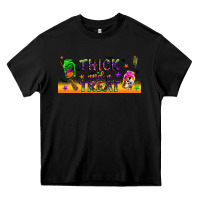 Black thick and a treat libbey glass Heavy Core Tee - BundleAndBundleShop