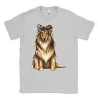 Moon Dust collie with bandanna Classic Tee - texasbilliewilder