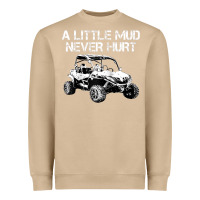 Mushroom original mud mode cf moto gift sxs atv riding mudding raglan baseball Heavyweight Sweatshirt - lanVoArt