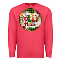 Cardinal Christmas Jolly Nurse Premium Sweatshirt - Artiststas