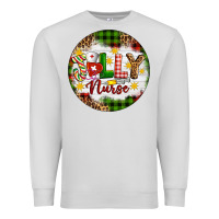 Dove Grey Christmas Jolly Nurse Premium Sweatshirt - Artiststas