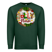 Sports Green Christmas Jolly Nurse Premium Sweatshirt - Artiststas