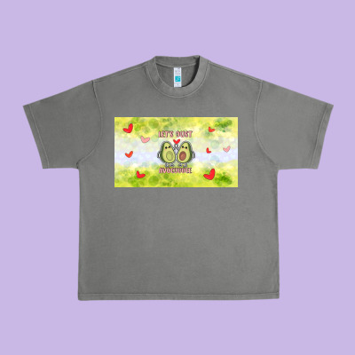 Let's Just Avocudde Urban Heavy Tee Designed By Tumblerdesignbyshophia