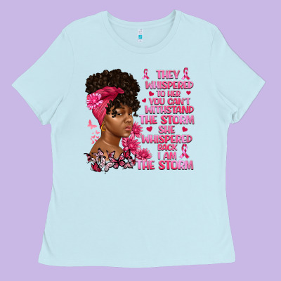 They Whispered To Her You Can't Withstand The Ladies Tee Designed By Artiststas