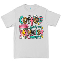 Dove Grey coffee gives me nurse powers Premium Tee - Jasminsmagicworld