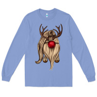 Colony Blue deer gnome Long Sleeve Tee - CowGirlArtShop