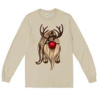 Mushroom deer gnome Long Sleeve Tee - CowGirlArtShop