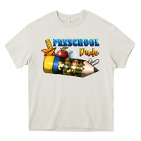 Cream preschool Heavy Core Tee - BundleAndBundleShop