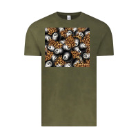 Vintage Olive pool with leopard tumbler tbs Vintage Tee - TumblerDesignByShophia