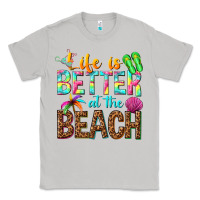 Moon Dust Life is better at the beach Classic Tee - NancyCooperArtShop