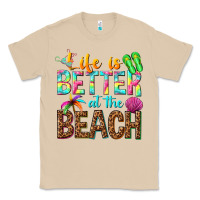 Mushroom Life is better at the beach Classic Tee - NancyCooperArtShop
