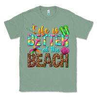 Sage Life is better at the beach Classic Tee - NancyCooperArtShop