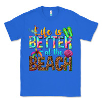 True Royal Life is better at the beach Classic Tee - NancyCooperArtShop