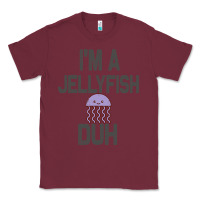 Burgundy i m a jellyfish duh halloween costume Classic Tee - lanVoArt