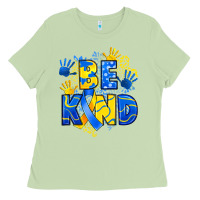 Matcha down syndrome be kind Ladies Tee - Artiststas