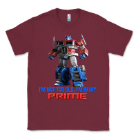 Burgundy optimus prime 2 Classic Tee - lanVoArt