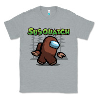 Heather Grey susquatch gift nature Classic Tee - lanVoArt