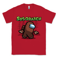 Red susquatch gift nature Classic Tee - lanVoArt
