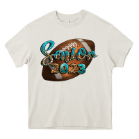 Cream american football senior 2023 Heavy Core Tee - BundleAndBundleShop