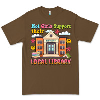 Cacao hot girls support their local library Premium Tee - Artiststas