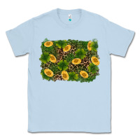 Dusty Blue st patricks day background Classic Tee - RanaPortraitStore
