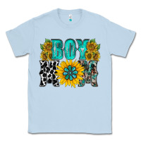 Dusty Blue boy mom Classic Tee - RacoonDesign