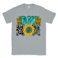 Heather Grey boy mom Classic Tee - RacoonDesign