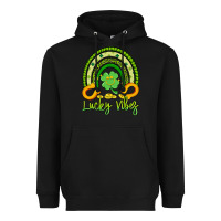 Black lucky vibes Heavyweight Hoodie - Artiststas