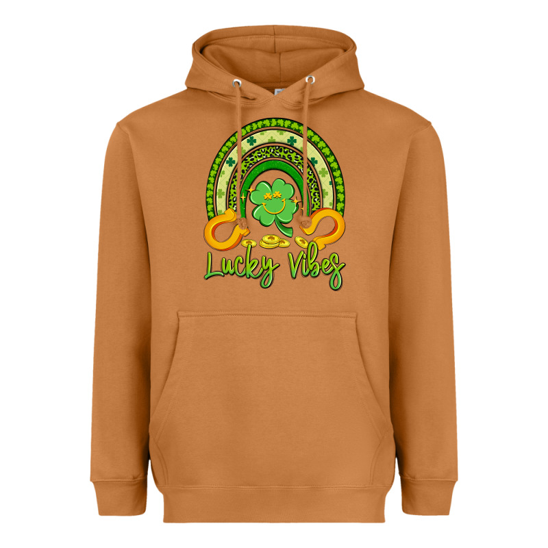 Lucky Vibes Heavyweight Hoodie by Artiststas | Teevron