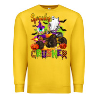 Lemon spooky cruhser with monster truck Premium Sweatshirt - Artiststas