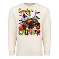 Sandshell spooky cruhser with monster truck Premium Sweatshirt - Artiststas