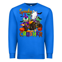True Royal spooky cruhser with monster truck Premium Sweatshirt - Artiststas
