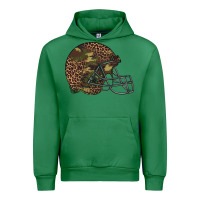 Emerald American football helmet Urban Hoodie - BarkalooDesign