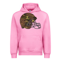 Fuchsia Pink American football helmet Urban Hoodie - BarkalooDesign