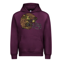 Mauve Wine American football helmet Urban Hoodie - BarkalooDesign