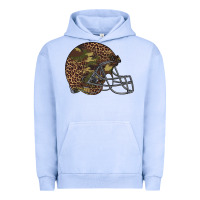 Pigment Grape Ice American football helmet Urban Hoodie - BarkalooDesign
