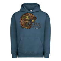 Pigment Midnight Navy American football helmet Urban Hoodie - BarkalooDesign