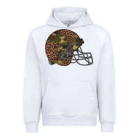 White American football helmet Urban Hoodie - BarkalooDesign
