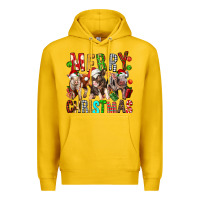 Lemon Merry christmas pigs Premium Hoodie - FaDigitalArtStudio