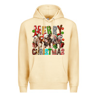 Pina Colada Merry christmas pigs Premium Hoodie - FaDigitalArtStudio
